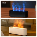 Aroma Diffuser Desktop Colorful Simulation Flame Machine Aromatherapy Humidifier Lamp Led Essential Oil Flame Lamp Difusor