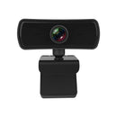 1080P FHD Computer Camera Auto Focus 360 Rotation USB Driver-free Web Cam with Mic for Live Conference
