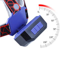 Motion Sensor Powerful LED Headlamp 5 Led Strong Light Rechageable Headlight Fishing Camping Outdoor Head Lamp Work Flashlight