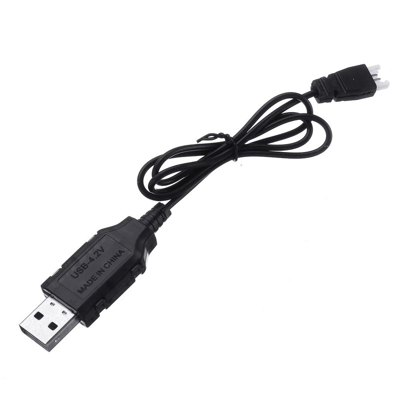 Eachine Mini Mustang P-51D F4U T-28 Trojan F22 F16 BF109 Spitfire P40 A6M Zero FW190 RC Airplane Lipo Battery USB Charging Cable Wire 1S