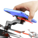 XANES Rotatable Bicycle Phone Holder 4.7"-7.2" inch Phone Shockproof Non-slip Motorcycle Holder Handlebar Mount Safety Lock Phone Holder