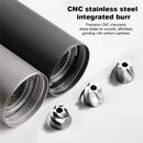 IPRee Manual Portable Coffee Grinder Diamond Grinder CNC Stainless Steel Core Lengthened Handle Double Bearing Adjustable Coffee Bean Grinder