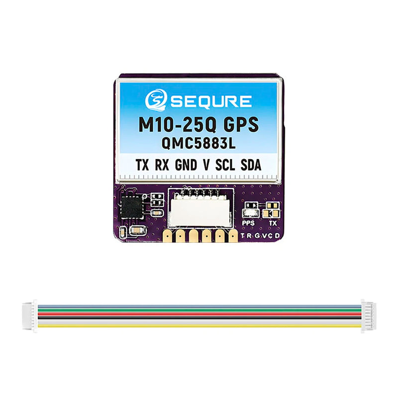 SEQURE M10-12 / M10-18 / M10-25Q M10 GPS Small Size Fast Positioning INVA BF Fixed-wing Racing Drone FPV Return QMC5883L Compass