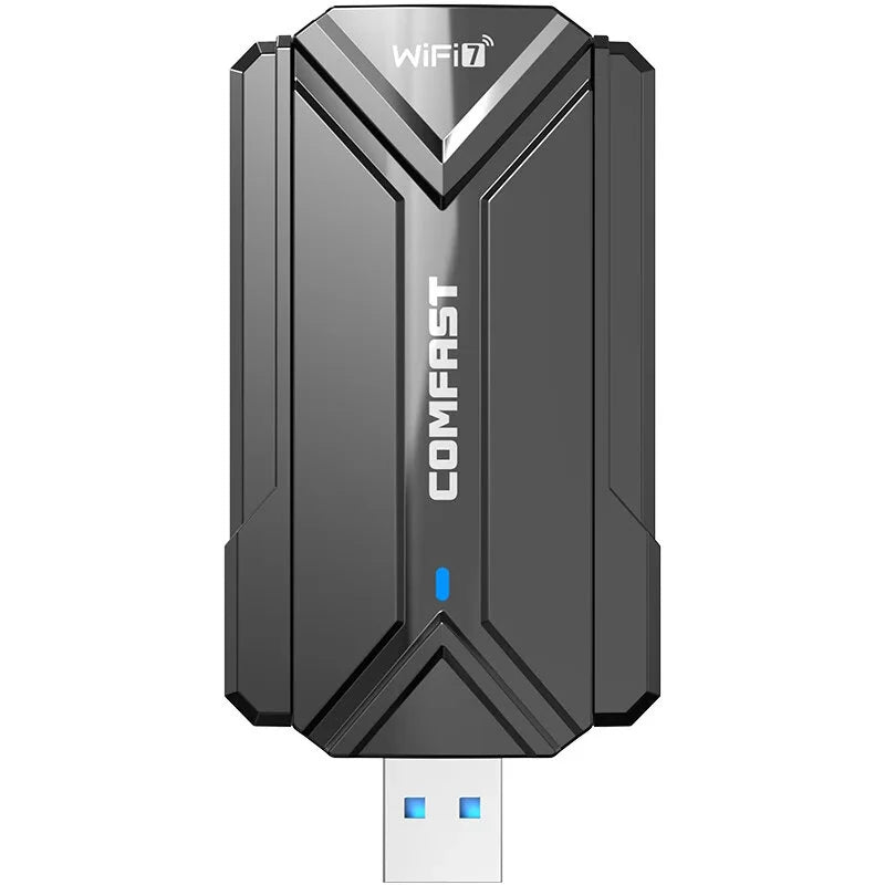 COMFAST CF-983BE Wifi 7 USB Adapter 2.4G 5.8G 6GHz Wireless Network Card 802.11be 6500Mbps Free-Drive WiFi Adaptador for Win 10/11