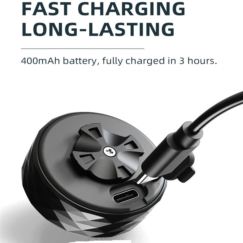 CYCLAMI T08 Smart Brake Anti-theft Taillight with Positioning IPX64 Waterproof Type-C Charging Bike Rear Light for MTB Night Cycling Safety