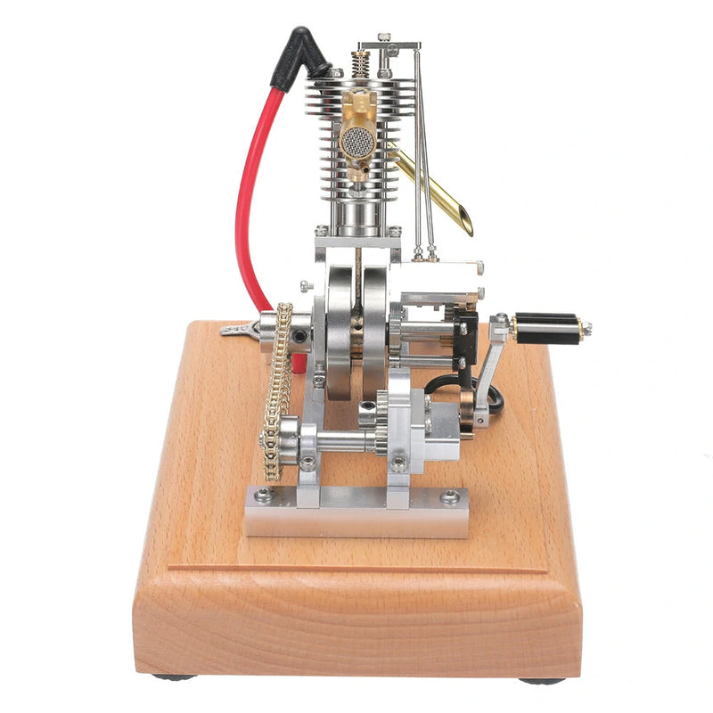 Banggood H09 Mini Hoglet CNC Single Cylinder 4-Stroke Gasoline Engine with Kick Starter for RC Scale Motorcycles