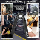 250LB Hand Grip Strengthener Metal Gripper Aluminum Handle Professional Strength Handgrip Finger Training for Gym Sport