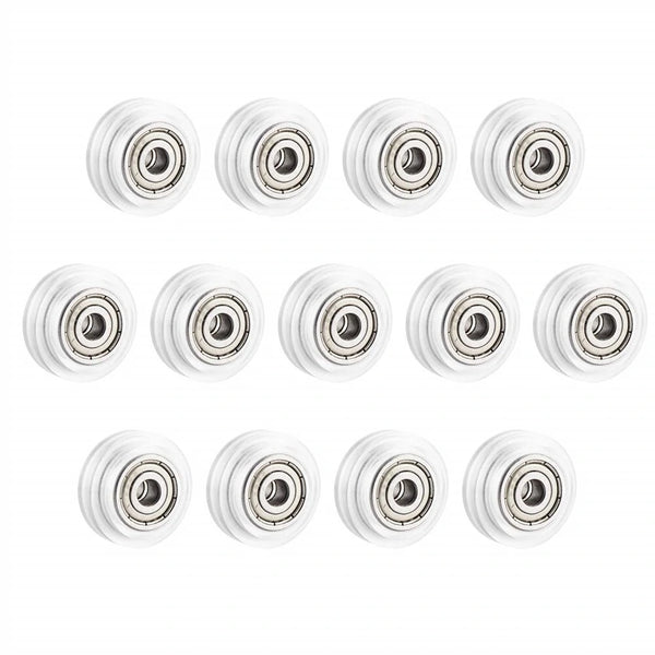 SIMAX3D 13/24Pcs Polycarbonate Pulley Wheel Plastic Pulley Linear Bearing for Creality CR10 Ender 3 3D Printer Part
