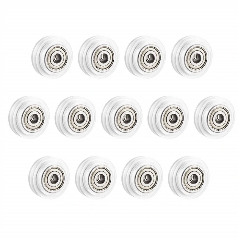 SIMAX3D 13/24Pcs Polycarbonate Pulley Wheel Plastic Pulley Linear Bearing for Creality CR10 Ender 3 3D Printer Part