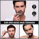 Electric Nose Hair Trimmer Rechargeable Powerful Motor 360 Rotating Head Universal Portable Nose Hair Trimming for Men Women