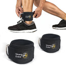 SKangDuke 1 Single Padded Fitness Protective Gear Anklet Straps for Home Gym Glute Workouts Leg Extensions Hip Abductors