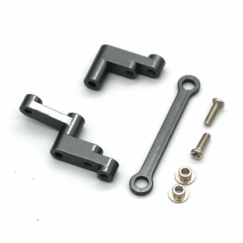 MJX 16207 16208 16209 16210 H16 1/16 Rc Car Metal Upgrade Parts Steering Set
