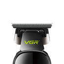 VGR V-185 Professional Hair Trimmer for Men with Ceramic Stainless Steel Blades 7000 RPM Motor USB Rechargeable LED Display 220min Runtime