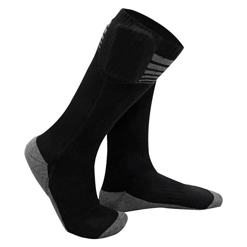 TENGOO 1 Pair Unisex Heated Socks With USB Thermal Insulated Socks Winter Electric Heating Socks Outdoor Spots Heated Boot Camping Skiing Socks