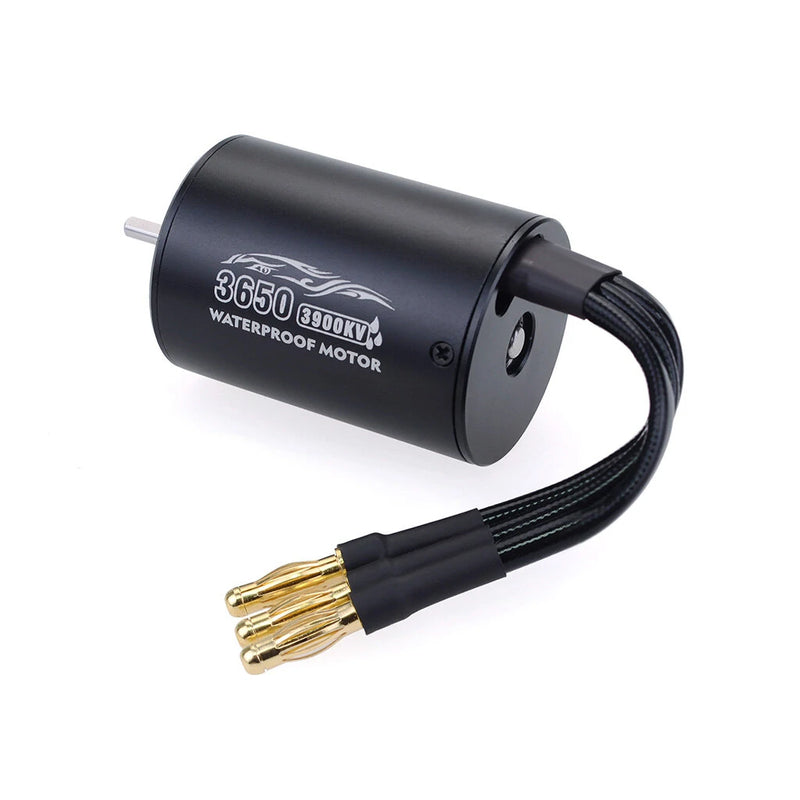 Surpass Hobby 3650 Waterproof 4Pole3.175mm Unsensed Brushless RC Car Motor+60A ESC For 1/8/10 Vehicle Models