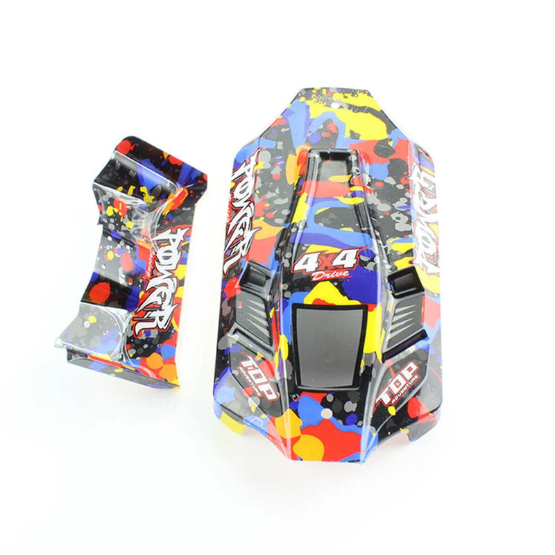 Wltoys 124007 1/12 RC Car Spare Body Shell Painted Colored 2484 Vehicles Models Parts Accessories