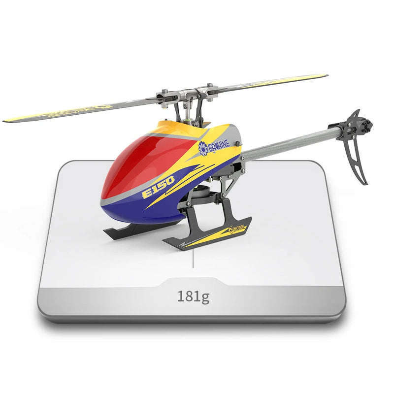 Eachine E150 2.4G 6CH 6-Axis Gyro 3D6G Dual Brushless Direct Drive Motor Flybarless RC Helicopter BNF Compatible with FUTABA S-FHSS