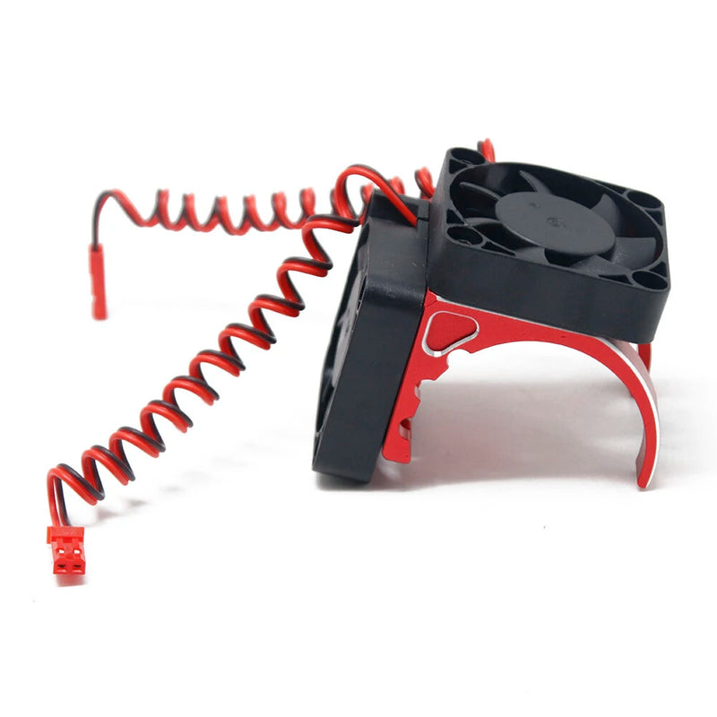 RC Car 42mm Motor Dual Fan Radiator Cooling Fan Cover For 4082 Arrma RC Car Parts