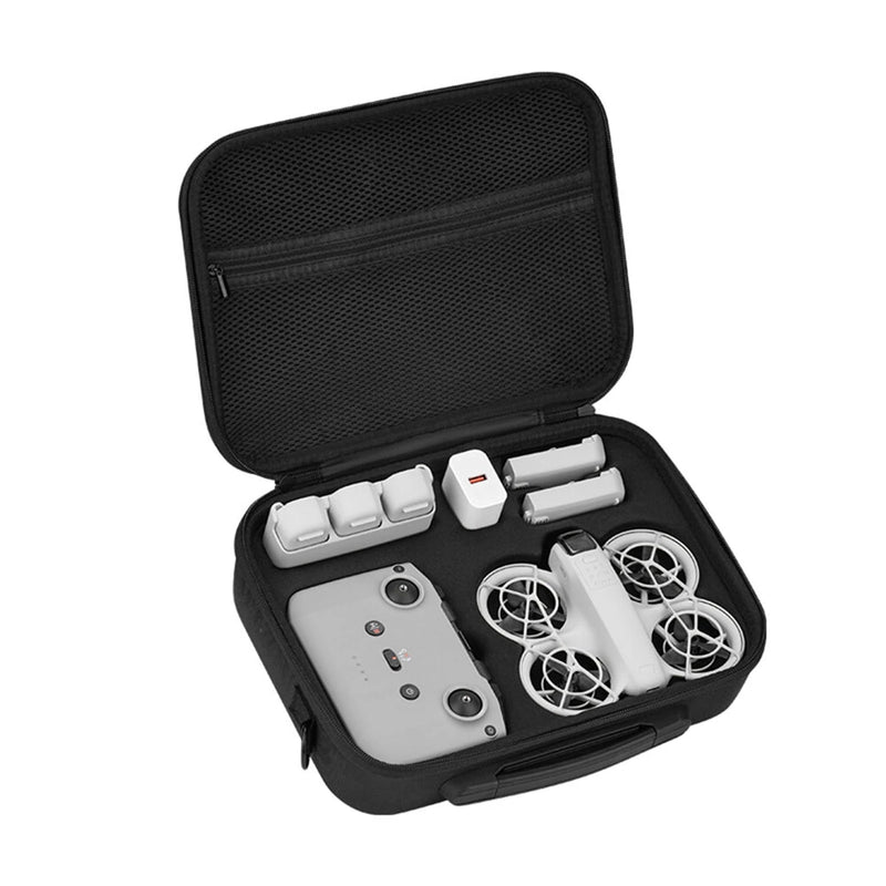 BRDRC Portable Waterproof Shoulder Storage Bag Carrying Box Case for DJI NEO RC Drone Quadcopter Fly More Combo 6 Batteries Large Capacity