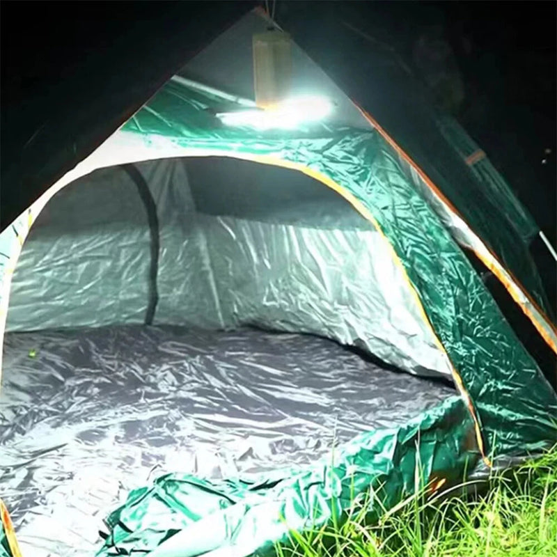 IPRee LED Camping Light Multifunctional Search Light 3 Light Modes Outdoor Camping Flashlight Foldable Camping Accessories