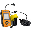 TL88E Portable Fish Finder Real-time Sonar Sensor LCD Display Water Depth Fish Location 200kHz Ultrasonic Underwater Fish Dectoter