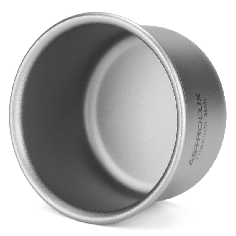 Astrolux Ti-C1 Titanium Cup Titanium Tea Cup Outdoor Camping Tableware Drinking Mug Picnic Daily Drinkware Home Use Outdoor Backpacking Hiking