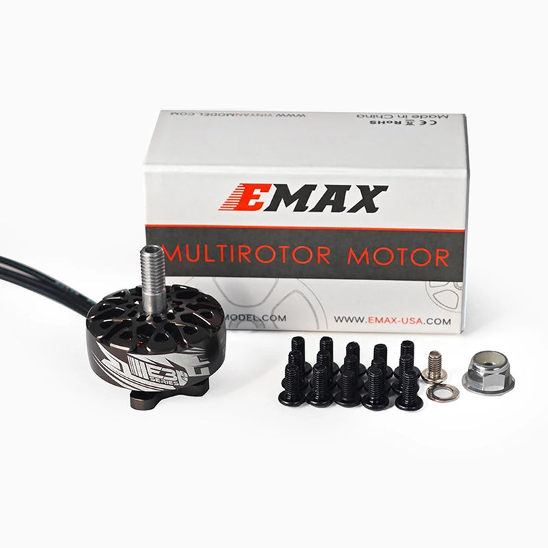 1PC / 4PCS EMAX ECOIII 2207 1700KV 1900KV 3-6S / 2400KV 3-4S Brushless Motor 4mm Shaft for FPV Racing Drones