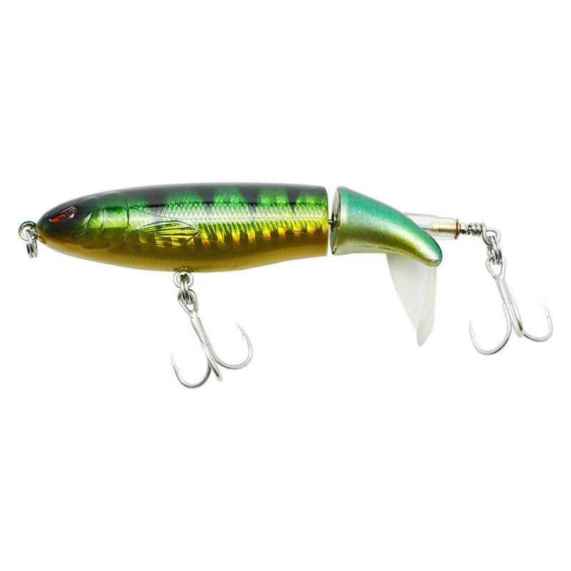 1Pcs Glory Day Fishing Fishing Lures For Bass, Whopper Lures Kit With Floating Rotating Tail For Freshwater Saltwater