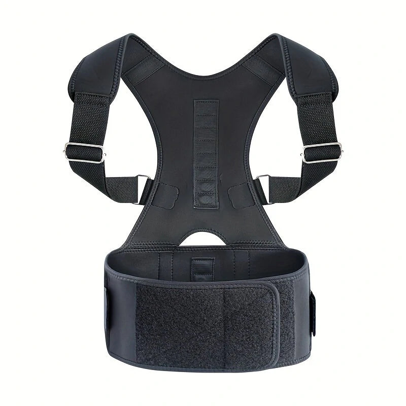 Adjustable Back Support Belt Back Posture Corrector Shoulder Lumbar Spine Support Back Protector