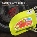 Smart Bicycle Disc Brake Lock 110dB Loud Alarm Anti-thief Protection Aluminum Alloy Waterproof Reminding Rope Lock for Bike Motorcycle
