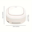 Smart Toothbrush Sterilizer Electric Ultraviolet Sterilization Box Heat Drying Wall-Mounted Bathroom Double Toothbrush Storage Rack