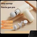 COSHARE Mini Muscle Massage Gun Portable Fascia Gun Electric Massage Gun 6-Speed Adjustable Fitness Muscle Relaxation Massager