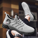 Summer Fashion Running Shoes Casual Soft Breathable Lace-up Sneaker Outdoor Casual Walking Sports for Jogging Hiking Camping