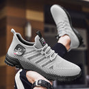 Summer Fashion Running Shoes Casual Soft Breathable Lace-up Sneaker Outdoor Casual Walking Sports for Jogging Hiking Camping