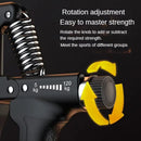 KALOAD 5-120Kg Handgrip Gym Fitness Hand Grip Strengthener Men Adjustable Finger Heavy Exerciser Strength for Muscle Recovery Hand Gripper Trainer Forearm Strengthener