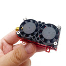 SLONWAKE 5.8G 48CH 5W FPV Transmitter 200mW 500mW 1200mW 5000mW VTX Dual Cooling Fan Built-in Microphone for RC Drone Airplane Long Rang