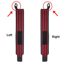 1 Pair Sport Wristband Adjustable Wrist Support Brace Straps Extra Strength Weight Lifting Wrist Wraps Bandage Fitness Gym Training for Preventing Injury