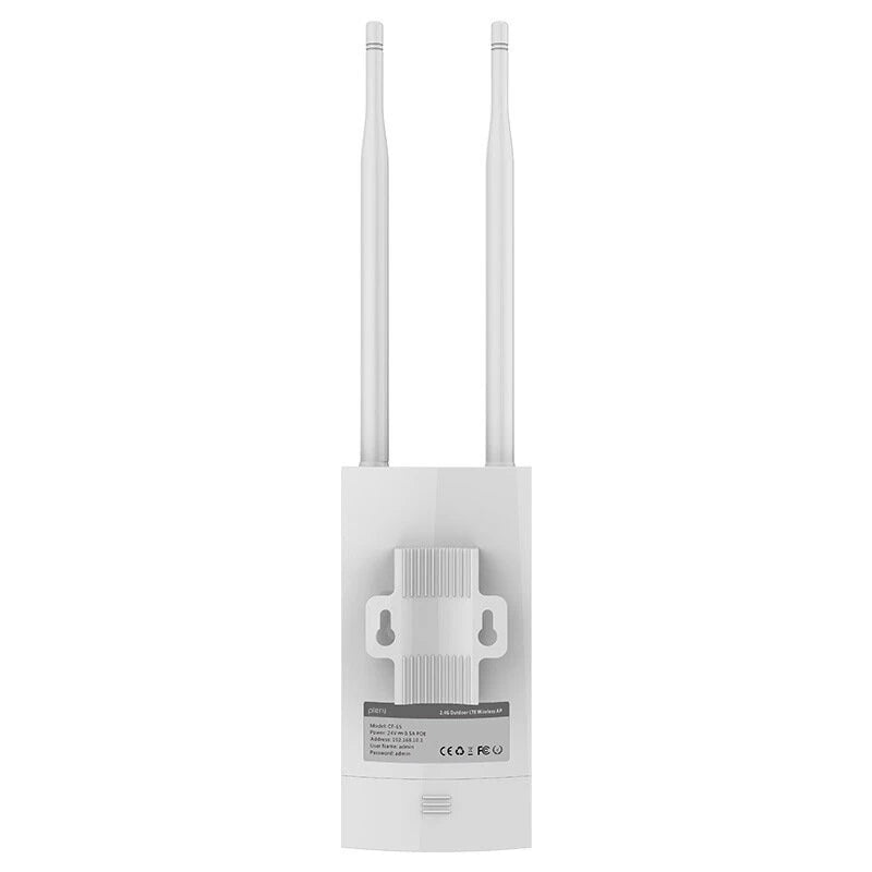PLERY R702 4G Outdoor Router Long Range PoE Adapter WiFi6 Hotspot Internet Support Nano SIM Card IP66 Waterproof Wi-Fi Repeater