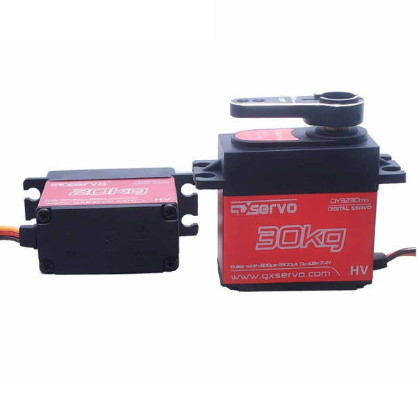 GXservo QY3230MG 30KG Digtal Servo Full Metal Gear Waterproof Large Torque Motor For RC Crawler Car Boat Truck Helicopter
