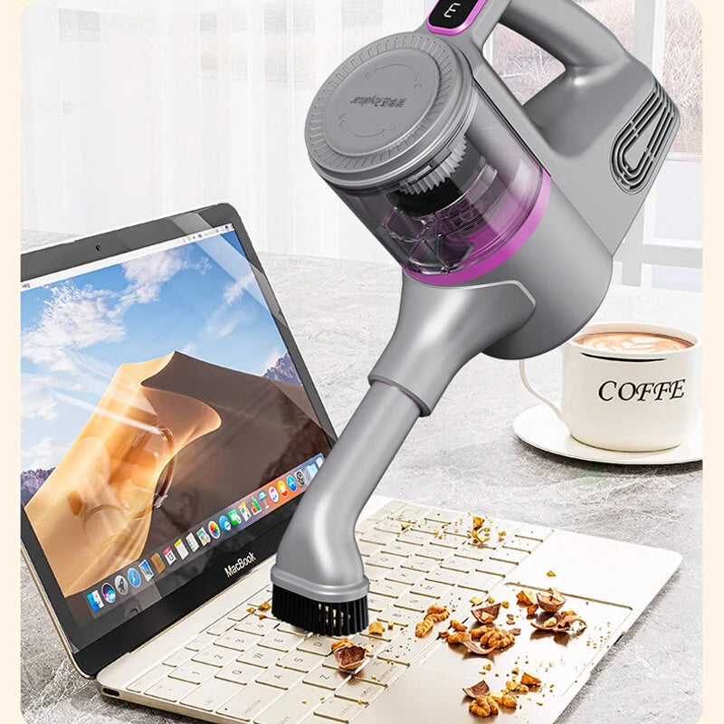 100W 15000Pa Portable Handheld Vacuum Cleaner Type-C Charging Wet and Dry Function Powerful Multi-Surface Cleaning Versatile Modes