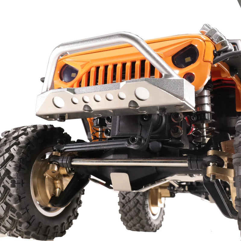 Upgrated Metal Accessories 304 Chassis Armor Kit for MJX 1/12 H12Y H12Y+ RC Car Vehicle Models Spare Parts