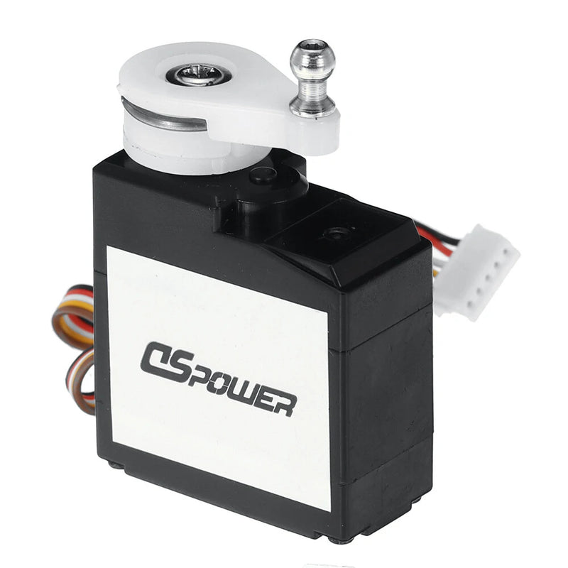 Wltoys 124010 1/12 RC Car Parts 17g Steering Servo 5 Wires 1.7kg Torque Vehicles Models Spare Accessories 2813