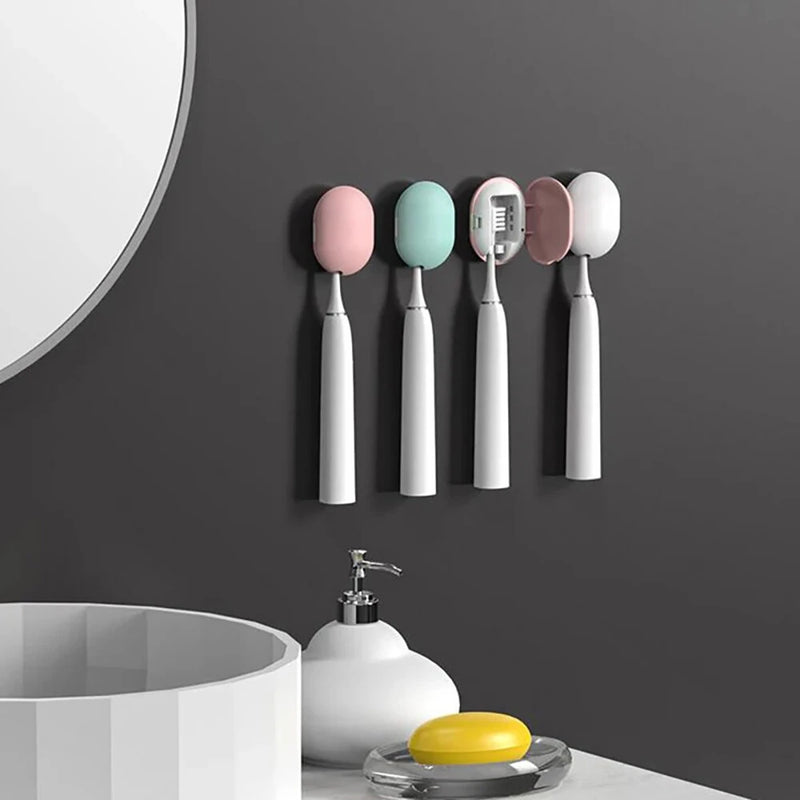 Mini Portable Toothbrush Disinfection Case UV Toothbrush Head Disinfection Box Drying Box Sterilizer USB Rechargeable Laptop Toothbrush Holder No Drilling