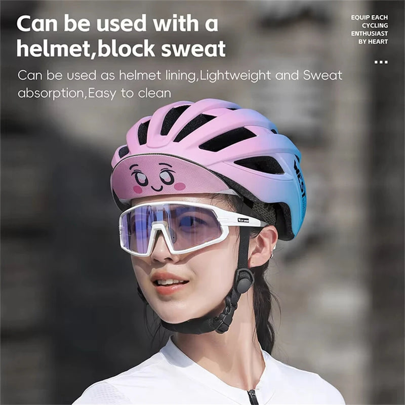 WEST BIKING Cycling Caps Lightweight Breathable Mesh Quick-Drying Bike Hat Helmet Lining for Outdoor Bicycle Riding