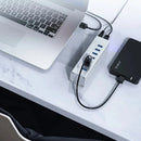 ORICO A3H 7 In 1 USB 3.0 Hub Docking Station Aluminum USB Splitter with 7USB3.0 for PC Laptop Matebook HUAWEI XIAOMI Macbook Pro