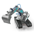 DIY Science And Education Assembly Engineering Team Hydraulic Power Crawler Excavator Bulldozer Puzzle STEM Toys