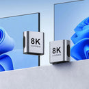 Hagibis AH30 HD Coupler 8K HD 2.1 Female to Female Connector Extension Cable Adapter for HDTV Monitor Laptops Projector TV