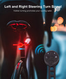 LAOTIE BU10 Wireless Remote Bike Headlight 1600Lm Super Bright Cut-off Line Design 4000mAh Battery Phone Emergency Power Bank IPX5 Waterproof Fast Charge Digital Display Smart Overhang Front Light for Universal Road Bikes MTB Bikes