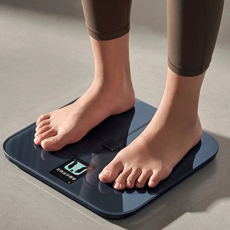 XIAOMI Mijia S400 Pro Smart Body Fat Scale 25 Metrics 3.5" TFT Screen Dual-Frequency BIA Bluetooth 5.1 High-Precision 0.1~150kg Range Works with MiHome APP