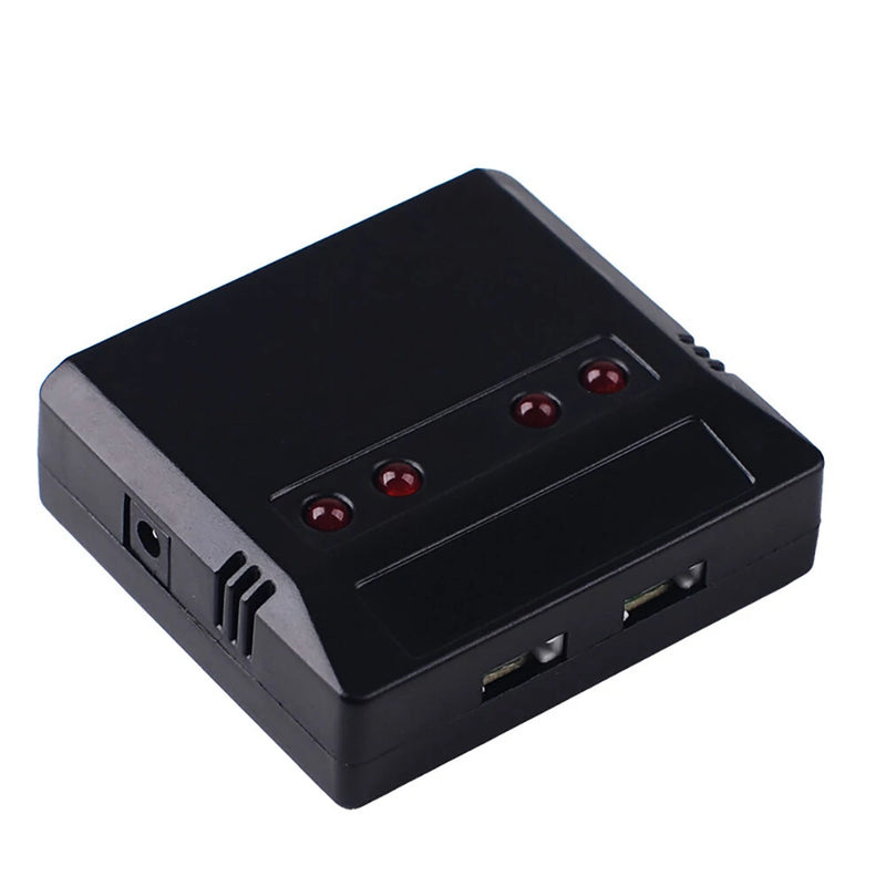 3.7v One To Four Small White Head Charger Toy Battery Quadcopter With Overcharge Protection Drone Accessories